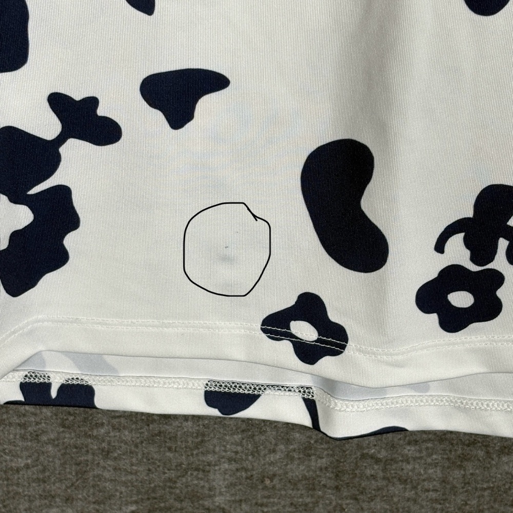 Greyson White and Navy Floral Polo Shirt - Picture 4 of 9
